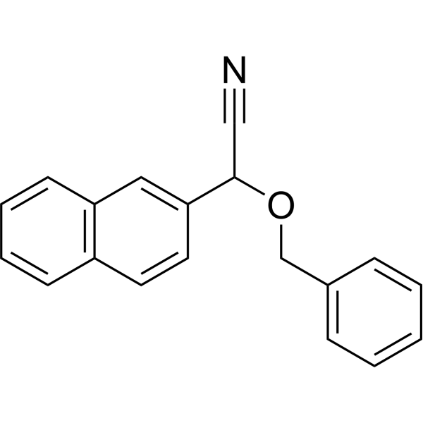 2-(Benzyloxy)-2-(naphthalen-2-yl)acetonitrile 500372-25-8